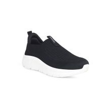 Power Womens Black Lightweight Slip-On Running Shoes