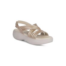 Scholl Womens Beige Platform Sandals