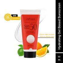 Uniqura SPF 50 PA+++ Sunscreen with 2% Niacinamide & Hyaluronic Acid | No White Cast for Men & Women