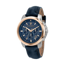 Maserati Successo Chronograph Date Analog Dial Blue Color Men Watch-R8871621015