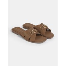 Lemon & Pepper Women Tan Flats