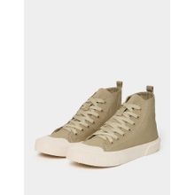 Styli Hi-Top Canvas Lace Up Sneakers