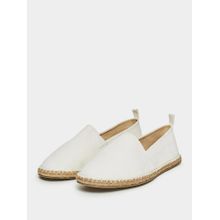 Styli Solid Canvas Espadrille Casual Shoes