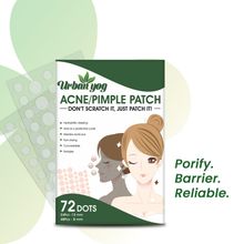 UrbanYog Acne Pimple Patch Invisible Facial Stickers Cover (72 Dots)