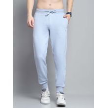 Monte Carlo Mens Solid Sky Blue Trackpant