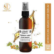 Love Earth Moroccan Argan Hair Serum with Argan Oil Bhringra...