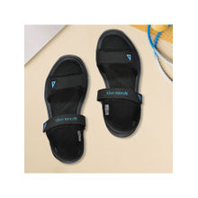 WOODLAND Mens Black Sports Sandals