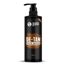 BEARDO De-Tan Facewash For Men, |Coffee extracts for Tan Removal | Paraben Free
