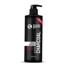 Beardo Activated Charcoal Face Wash for Deep Pore Cleansing, Removes Dirt & Impurities