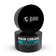 Beardo Ice Blast Cooling Hair Cream ICY cool hair cream for Daily Styling Cool lock technology
