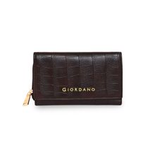 Giordano Women's Brown PU Casual Wallet (S)