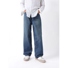 THE BEAR HOUSE Men Blue Casual Loose Fit Denim Jeans