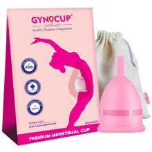 Gynocup Reusable Menstrual Cup For Women Safe, Easy-to-use & Comfortable (Small)