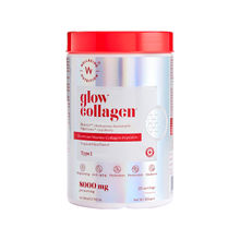 Wellbeing Nutrition Glow Korean Marine Collagen Peptides Glutathione for Hydration Skin Brightening