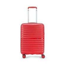 Skybags Flot Red Hard Luggage 8-Wheel Suitcase Cabin Trolley Bags