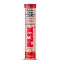 Plix Apple Cider Vinegar Effervescent Tablet with Vitamin B6 & B12 - Apple