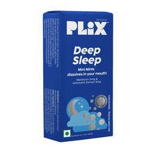PLIX Deep Sleep with Melatonin, Oral Dissolving 30 Mini Mints for restful sleep, Jatamansi Extracts