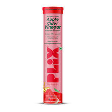 Plix Apple Cider Vinegar Effervescent Tablet with Vitamin B6 & B12 - Watermelon