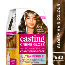 L'Oreal Paris Casting Creme Gloss Ultra Visible Conditioning Hair Color - 532 Salted Caramel