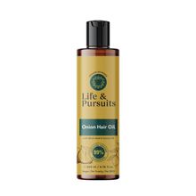 Life & Pursuits Black Seed Onion Hair Oil For Hair Fall Control And Dryness