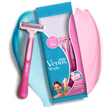 Gillette Venus Simply Venus Pink Hair Removal for Women - 5 razors (B4G1)