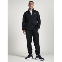 Puma Black ESS Men Poly Jacket & Joggers (Set of 2)