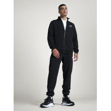 Puma Black ESS Men Sweat Jacket & Joggers (Set of 2)