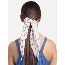Blueberry Insect Printed Multi Ruffle Scrunchie