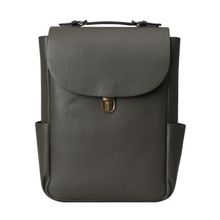 OUTBACK London Leather Backpack Olive