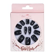 Beromt Glossy Black Claw Press On Nail With Nail Kit
