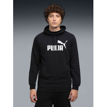 Puma No. 1 Logo Men's Black Solid Hoodie