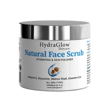 Hydra Glow Skincare Natural Face Scrub Skin Polisher