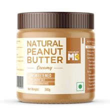MuscleBlaze Natural Peanut Butter - Creamy - Unsweetened