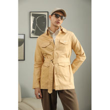 PRIMAL GRAY Beige Organic Cotton Summer Army Trench