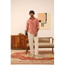 PRIMAL GRAY Coral Organic Cotton Pleated Shirt
