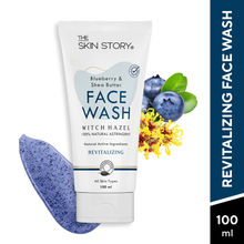 The Skin Story Blueberry Anti-Oxidant Gel Face Wash For Fresh Clear Moisturized Skin Tightens Pores