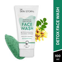 The Skin Story Moringa Shea Butter Face Wash - Reduces Acne Breakouts, Minimizes Pores, Oil Control