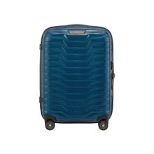Samsonite Blue Polypropylene Solid Trolley Bag