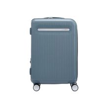Samsonite Blue Polycarbonate Solid Trolley Bag