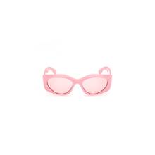 Emilio Pucci Pink Acetate Full Rim Oval Women Sunglasses (Ep0216 55 72S) (55)