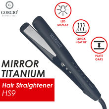 Gorgio Professional Premium Real Titanium Hair Straightener ...
