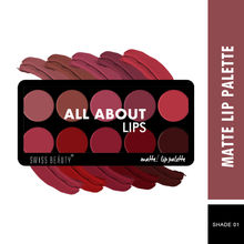 Swiss Beauty All About Lips Palette - 01