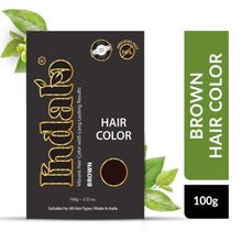 Indalo Ammonia-Free Vibrant Brown Hair Color With Natural Ingredients - Brown