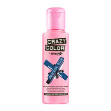 Crazy Color Semi Permanent Hair Color Cream - Peacock Blue No. 45