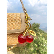 ISHKAARA Cherry On Top Red Bag Charm