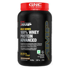 GNC AMP Gold Series 100% Whey Protein Advanced - Double Rich Chocolate