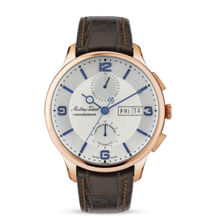 Mathey-Tissot Men White Edmond Chrono Auto Automatic Analog Watch (H1886CHATPI) (M)