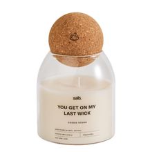 Salt. Oral Care Sweet Surprise Cookie Dough Scented Candle