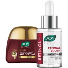 Joy Revivify Retinol+ Face Serum & Youth Restore Age Defying Firming Face Cream Combo