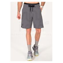 On Men Grey Polyester Blend Sports Shorts
